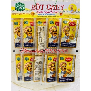 Bột cary đầu bếp Ấn Độ 25gr, bột cà ri nấu đủ món thơm ngon, hấp dẫn