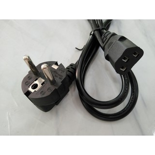 Dây Nguồn Máy Tính Dài 1m6 loại tốt 16A 2 chấu