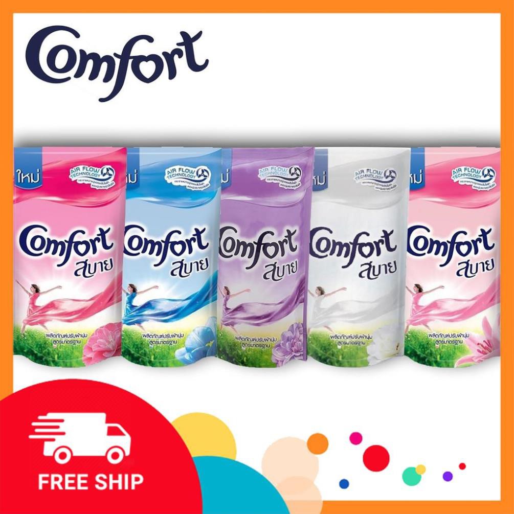 Bịch Comfort Xả Vãi 600Ml - Mềm Sợi Vải Giữ Màu Quần Áo