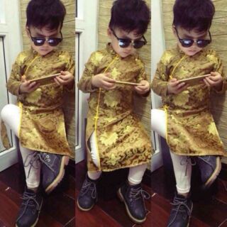 Áo Dài Gấm BT