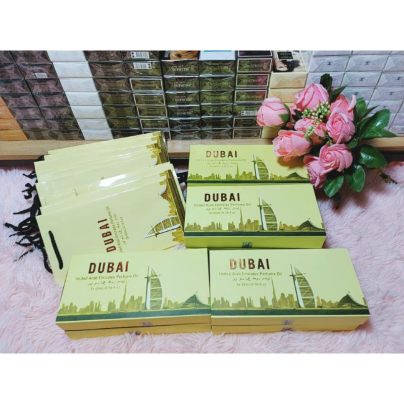 Tinh dầu nước hoa Dubai set 5 chai sang trọng-qui phái | BigBuy360 - bigbuy360.vn
