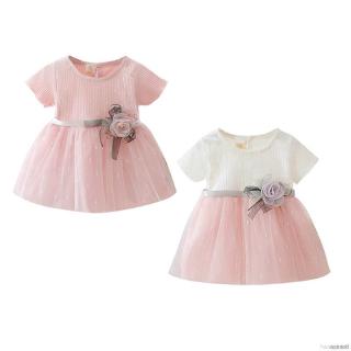 Đầm Tutu phối lưới cho bé gái