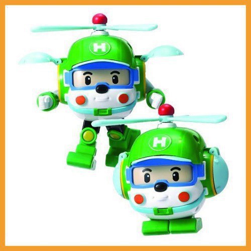 Bộ 4, 6 xe Robocar Poli Robot Biến Hình EMA gối êm cho người việt