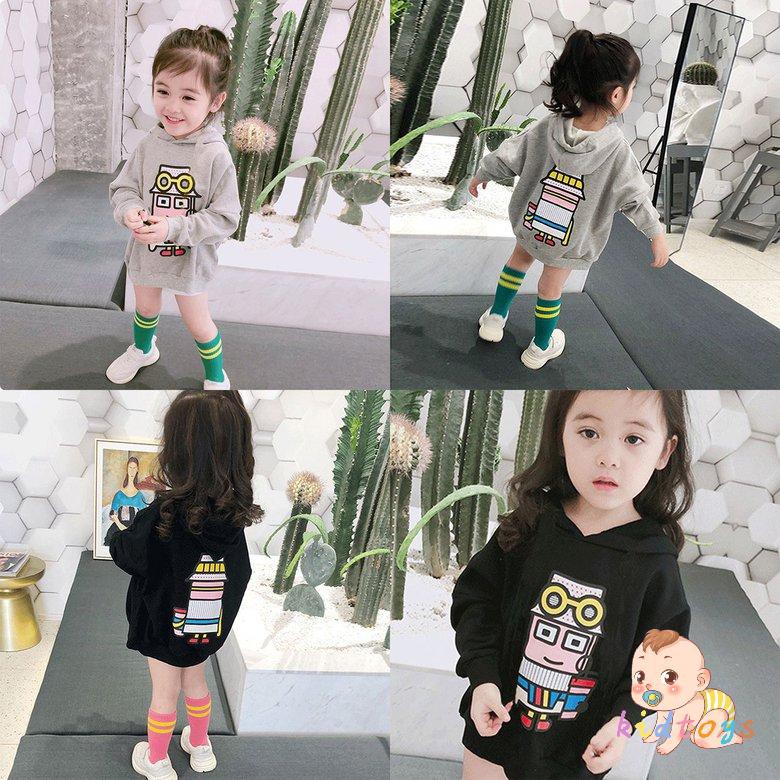 Áo Sweater Hoạ Tiết Robot Giữ Ấm Cho Bé