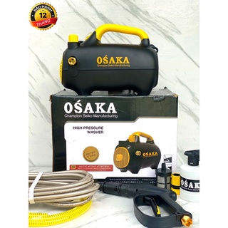Máy rửa xe osaka 2000w có chỉnh áp thế hệ 2022 tặng bình xit bot tuyết