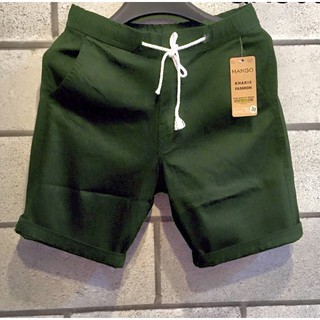 Quần short kaki nam nữ chất co giãn, mềm mịn
