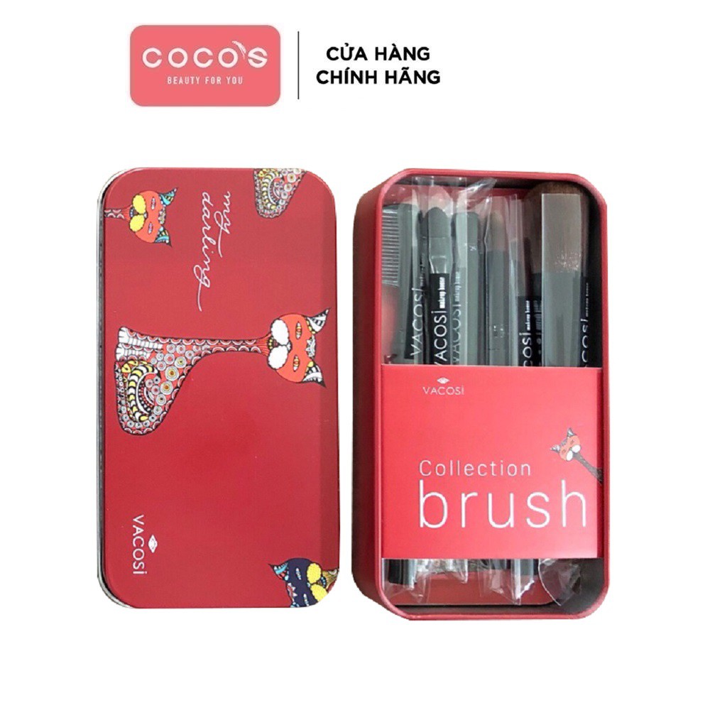 Bộ cọ vacosi hộp 6 cây