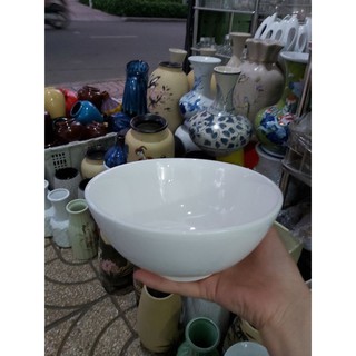 Tô sứ trắng 18cm