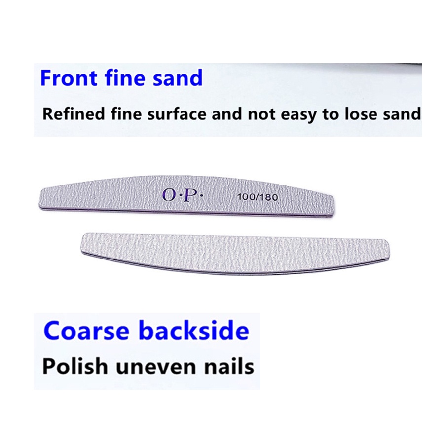 Cây Dũa Móng Tay Hai Mặt 100 / 180 Grit