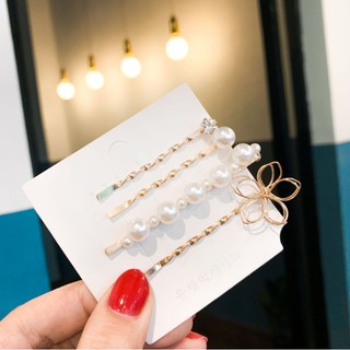 SET 4 CHIẾC KẸP TÓC NỮ THỜI TRANG HÀN QUỐC (T016)