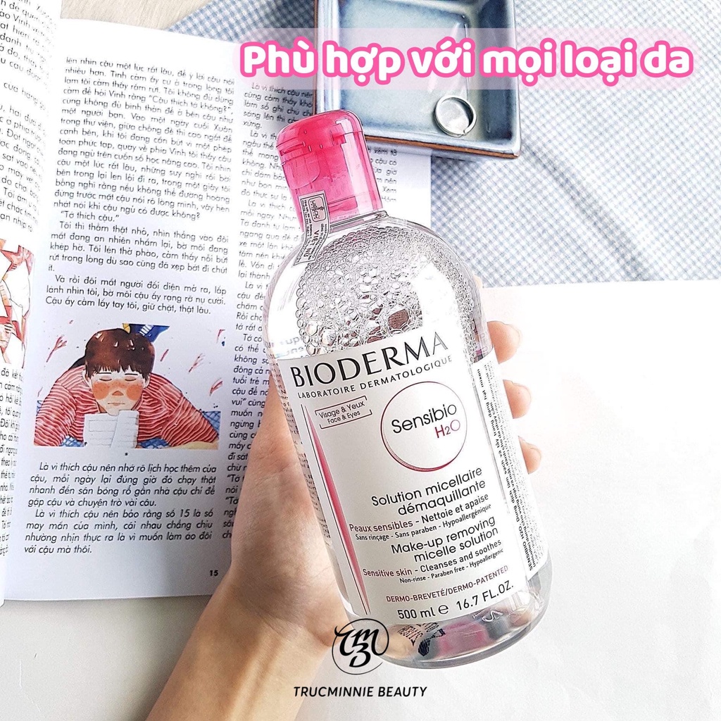 Nước Tẩy Trang Bioderma Solution Micellaire 500ml