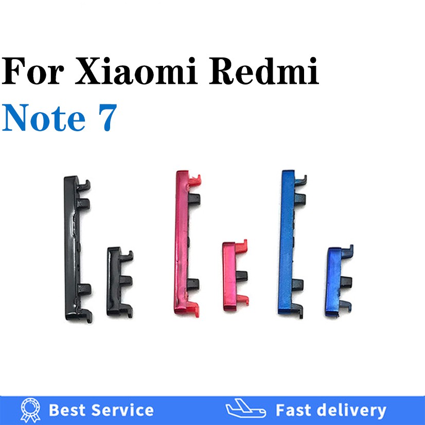 Bộ Nút Bấm Nguồn + Nút Bấm Thay Thế Cho Xiaomi Redmi 7 Note 7 Pro / Note7 Note7Pro