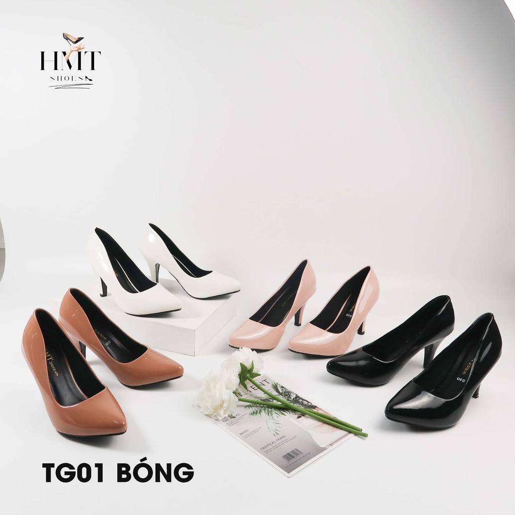 Giày cao gót bít mũi basic HMTSHOES TG01