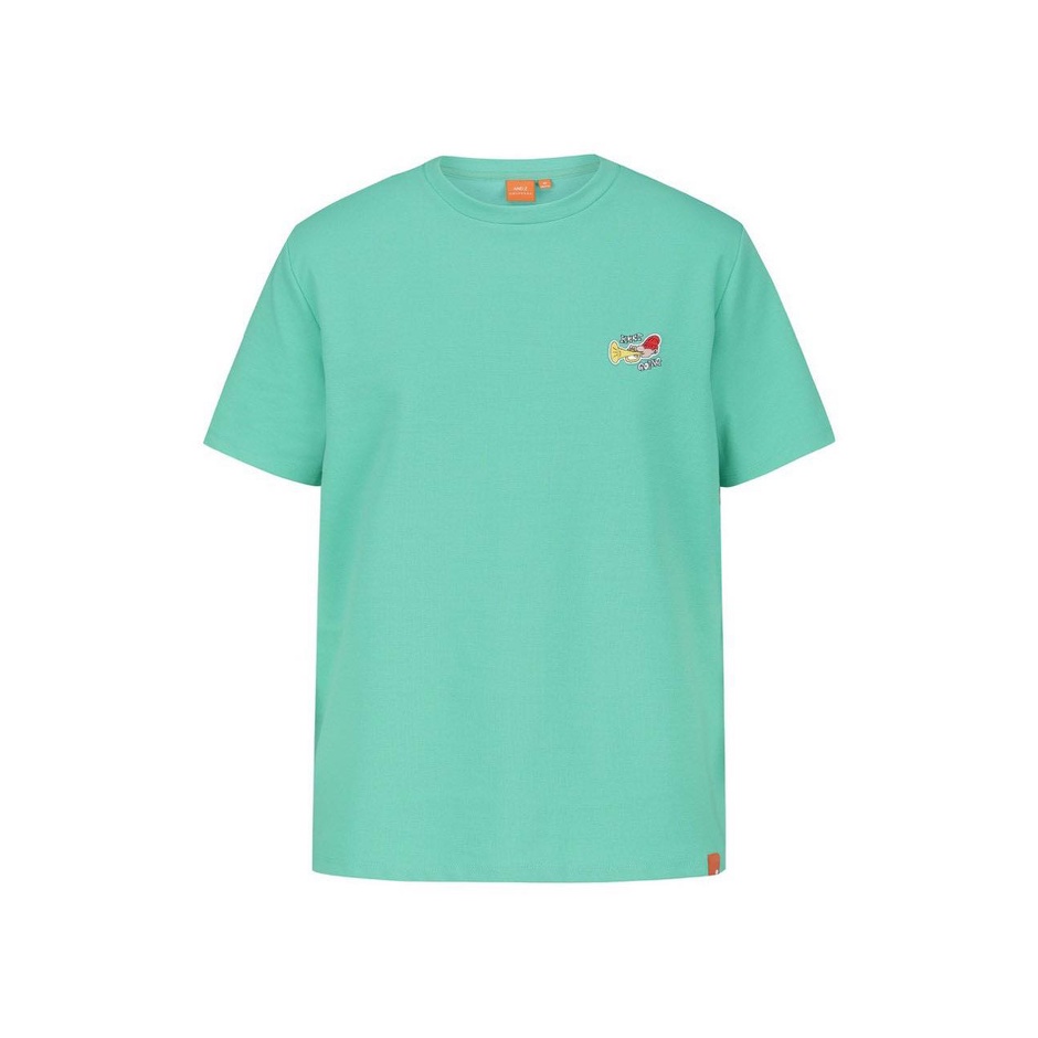 T-shirt And Z x Universe thêu logo ngực xuất Hàn