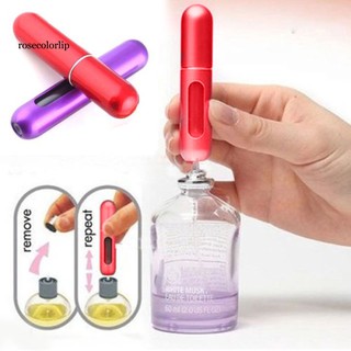 Bình xịt đựng nước hoa mini 5ml có thể bơm lại tiện dụng