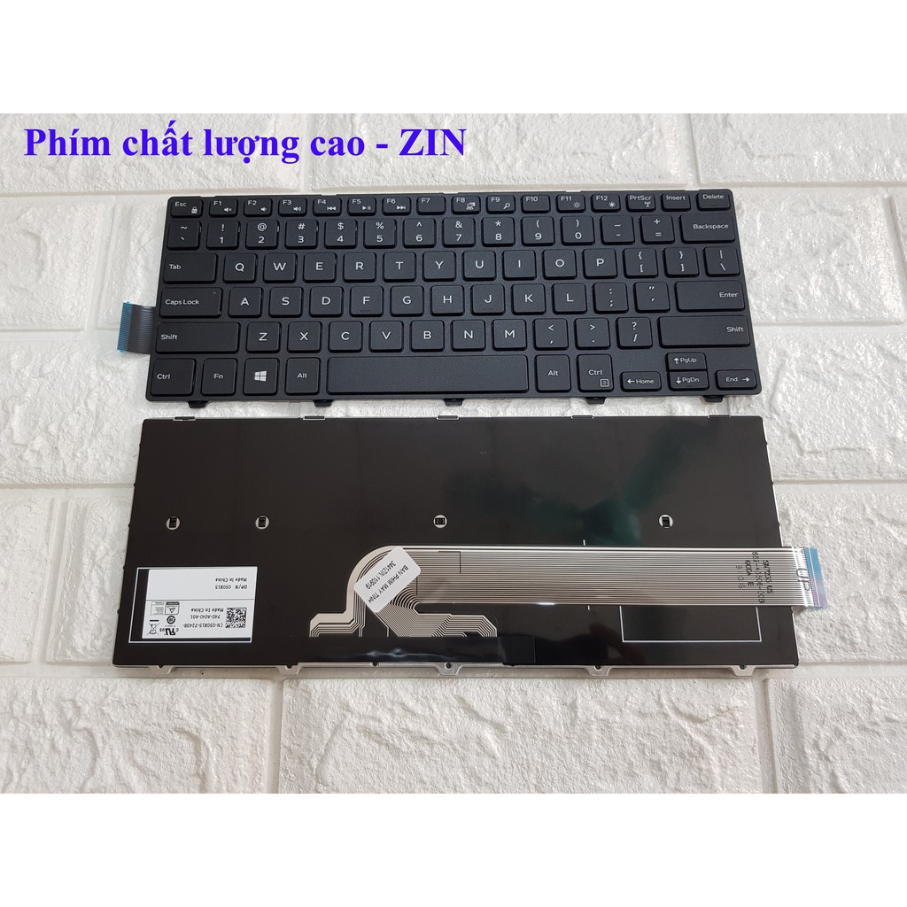 Bàn phím Laptop Dell Vostro 14 3000 Series: 3445 3446 3449 3458 3459 3468; Vostro 14 5000 Series: 5458 5459