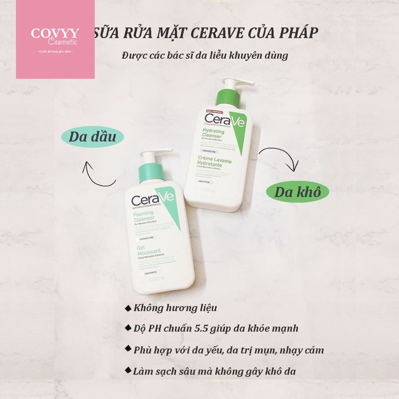 Sữa Rửa Mặt CERAVE Facial Cleanser