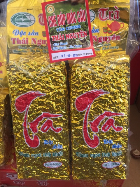 CHÈ BÚP MÓC CÂU THÁI NGUYÊN CHÈ XANH CHÈ SẠCH CHÈ AN TOÀN 500G