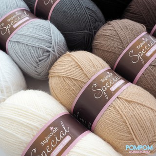 Len sợi Acrylic Stylecraft Special DK (Tông màu đất)