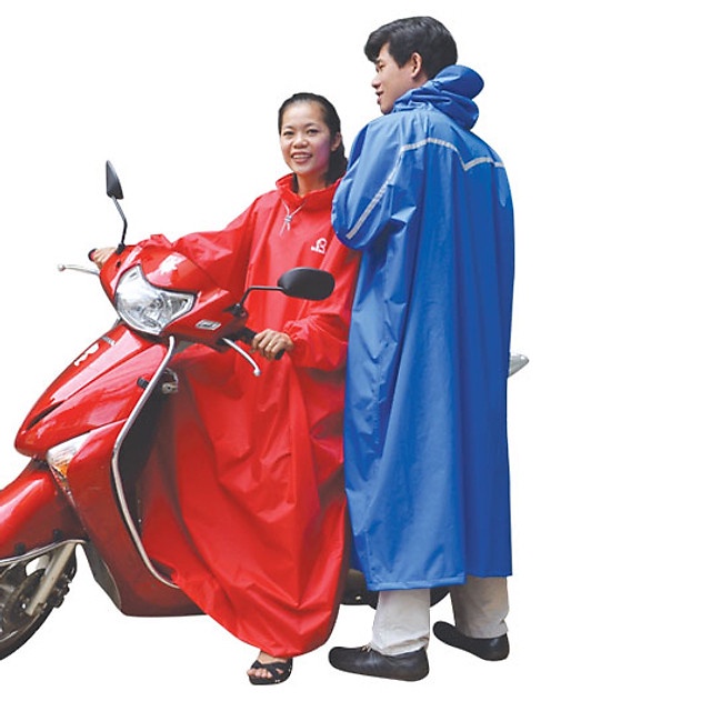 Áo Mưa Rando Poncho Bisur - Bảo Vệ Toàn Diện - APNS-23 - Size XL - Màu xanh