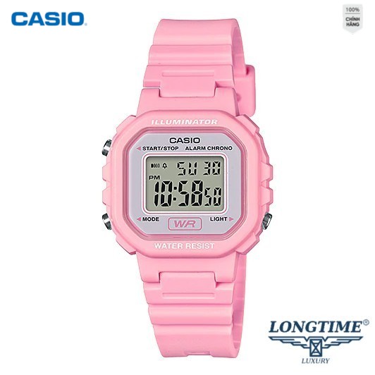 Đồng Hồ Casio Nữ Dây Nhựa STANDARD LA-20WH-4A1 Chính Hãng