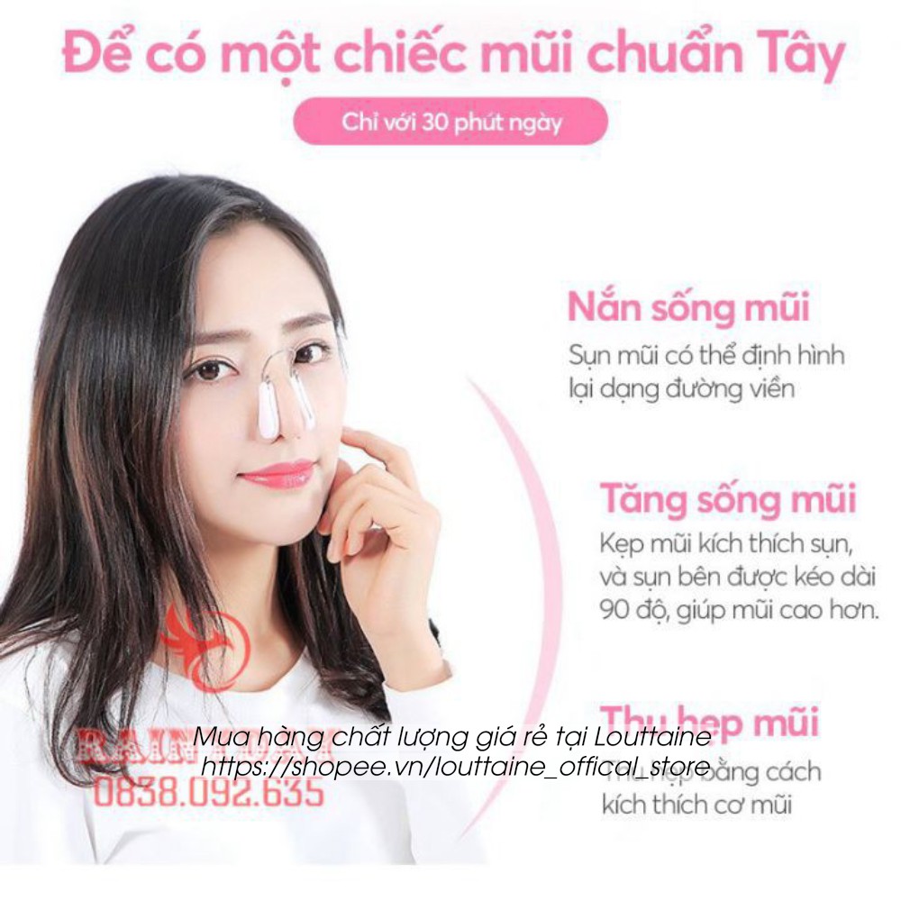 Kẹp nâng mũi cao silicon dụng cụ định hình noise up