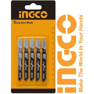 INGCO Bộ 5 lưỡi cưa lọng cưa kim loại 50mm 5xJig Saw Blade JBT118B
