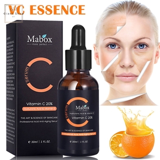 (Hàng Mới Về) Tinh Dầu Chanh Vitamin C Tự Nhiên Làm Trắng Da Chống Lão Hóa Và Nếp Nhăn Mabox 30ml