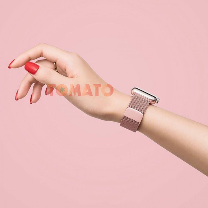 Dây Đeo Kim Loại Chống Gỉ Cho Đồng Hồ Thông Minh Apple Watch Serise 1 2 3 4 5 - Phụ Kiện Tomato