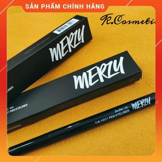 [Hàng Auth- Có Bill] Bút kẻ mắt lâu trôi Merzy Another Me The First Pen Eyeliner-màu đen (Oreo)
