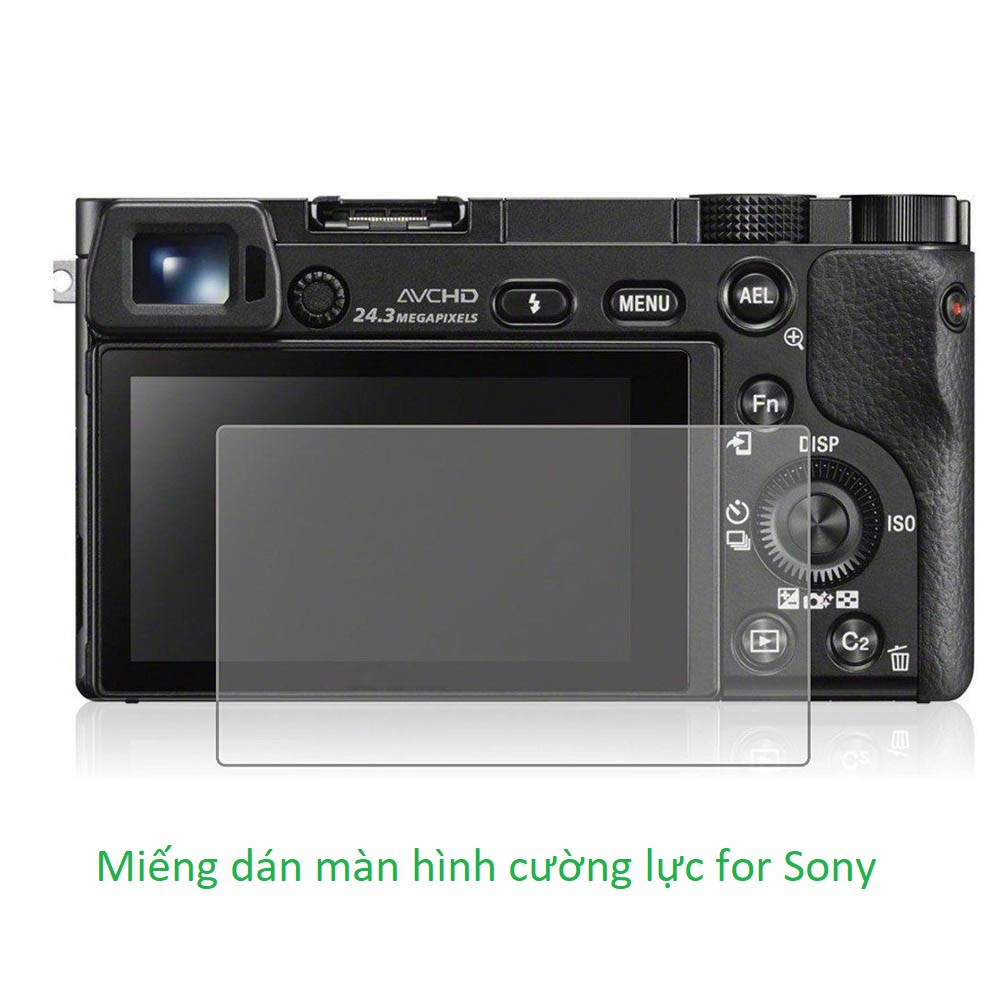 Miếng dán màn hình LCD dành cho máy ảnh Sony A6000 A6300 A6500 A7 A7R A7S A7II A7SII RX100 loại cường lực mới