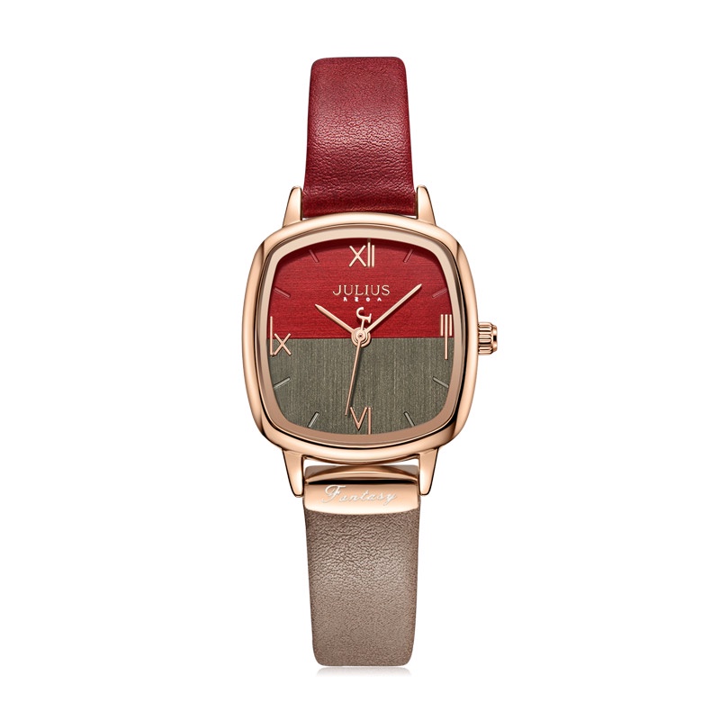 Đồng hồ Julius Ja-1240 máy thạch anh hai màu chống thấm nước phong cách retro cho nữ | BigBuy360 - bigbuy360.vn