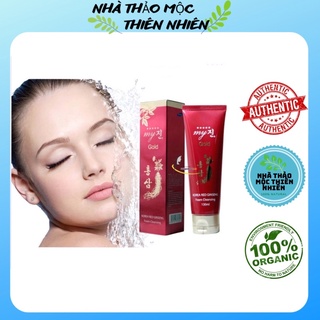 Sữa rửa mặt sâm đỏ My Gold - trắng da ngừa mụn