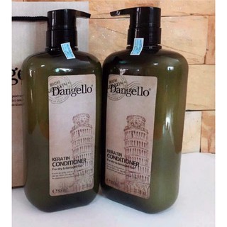 Dầu gội xả phục hồi tóc Dangello Keratin 800mlx2 T