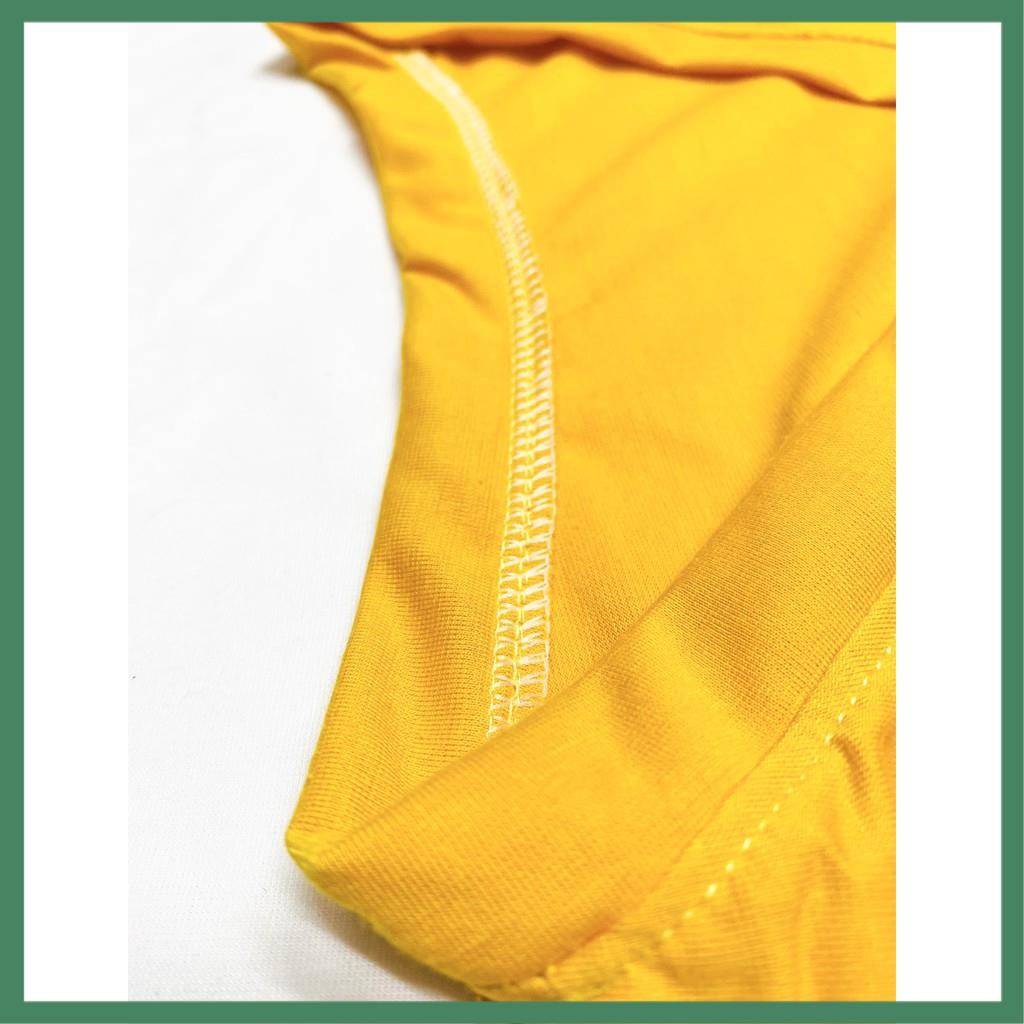 Áo Thun Croptop Cổ Tim Trơn Nữ - La mode | BigBuy360 - bigbuy360.vn