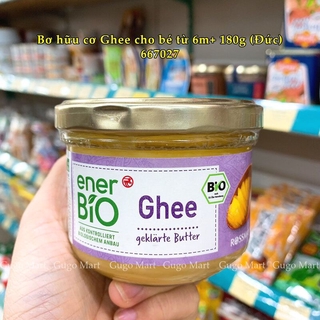Bơ hữu cơ ghee cho bé từ 6m+ 180g