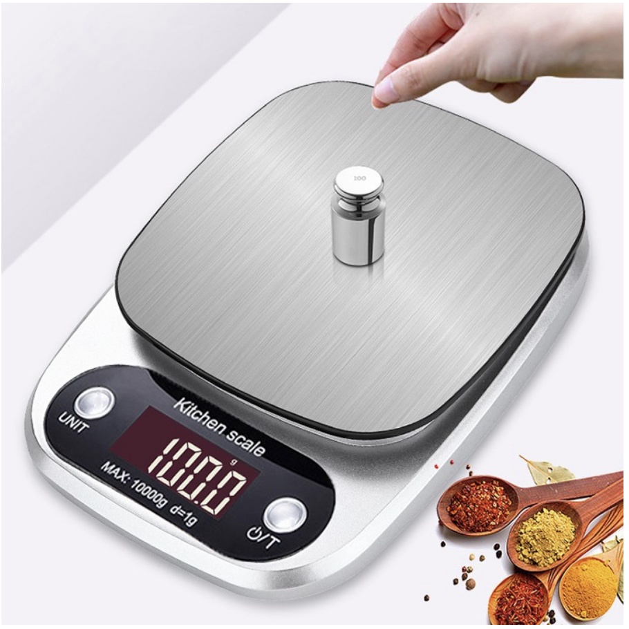[CÂN CHÍNH XÁC - BH 6 Tháng] Cân điện tử tiểu ly nhà bếp mini định lượng từ 1gram đến 3kg ,10kg