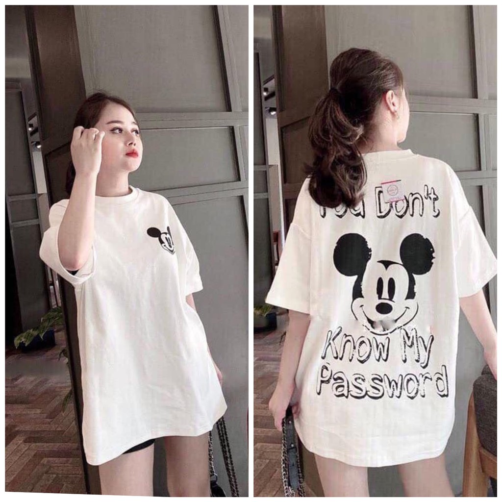 Áo thun Unisex tay lỡ_ Form dưới 70kg