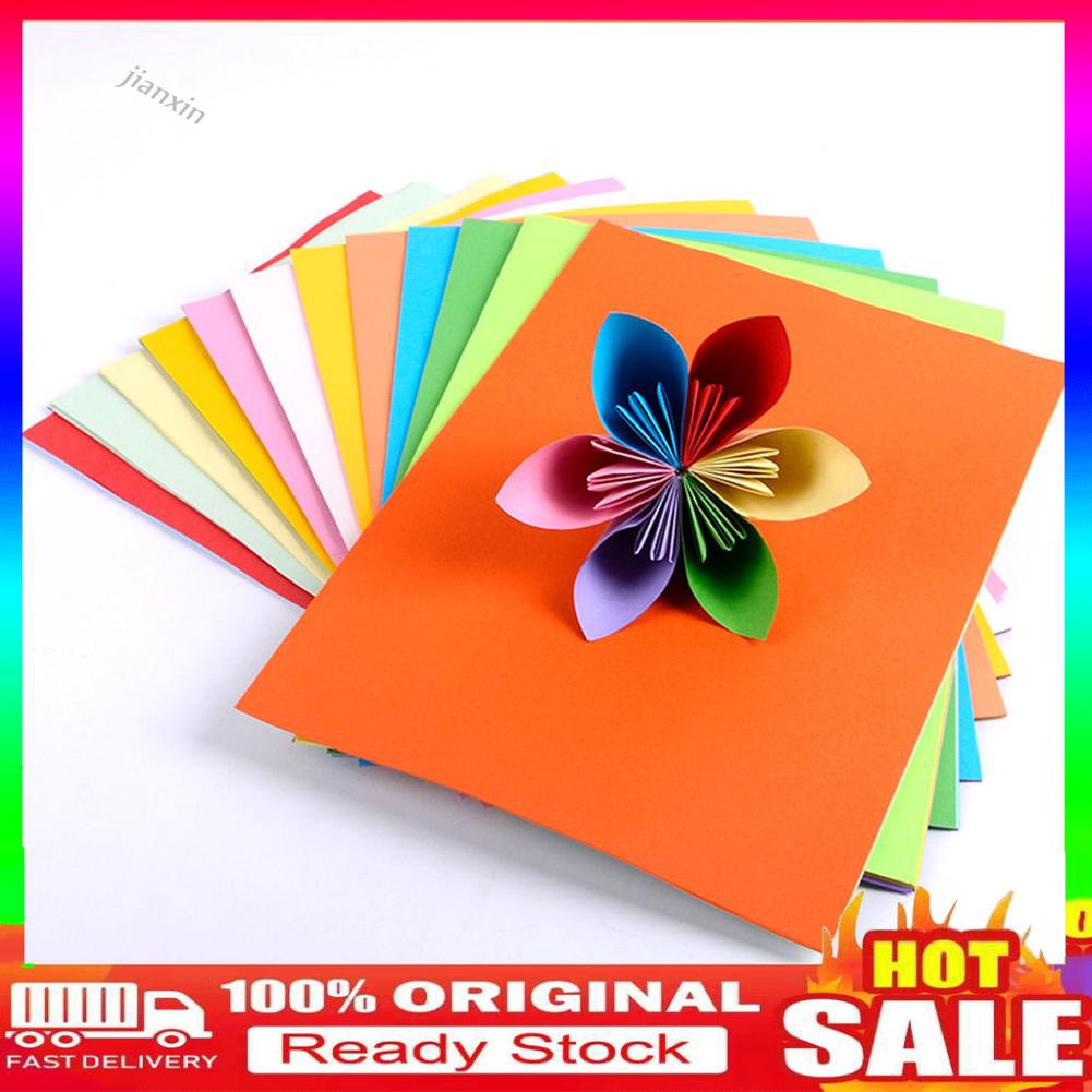 Bộ 100 Giấy A4 Nhiều Màu