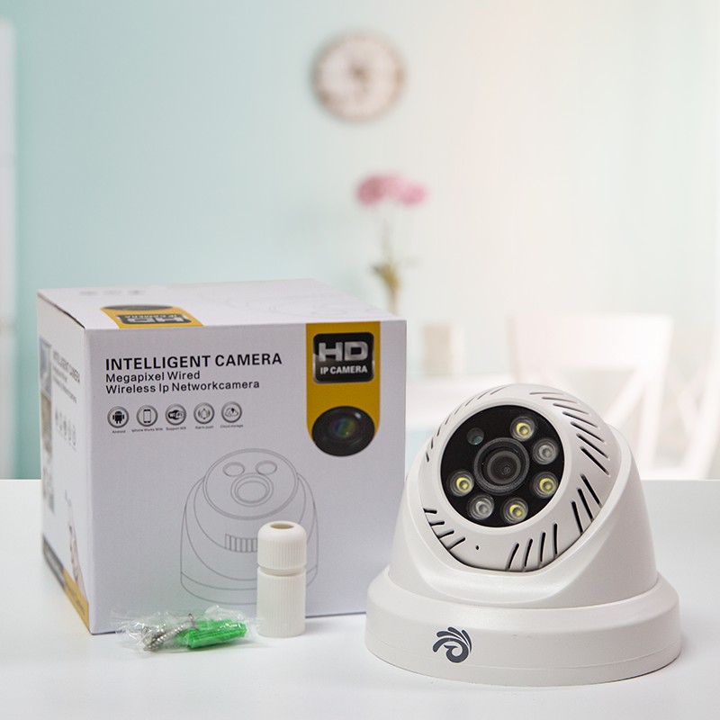 Camera IP Wifi - Carecam Ốp Tường TrầnTrong Nhà YTBQ-200- 2.0Mpx -1080p, Hình Ảnh Xem Siêu Nét, - Báo Động Cực Nhảy