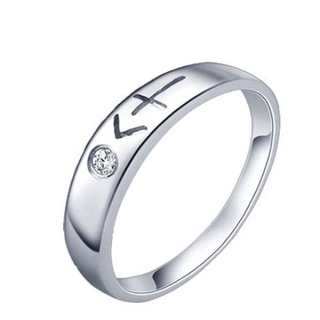 Nhẫn Nữ Bạc Hiểu Minh NU339 Cung Nhân Mã Bảo Hành Vĩnh Viễn