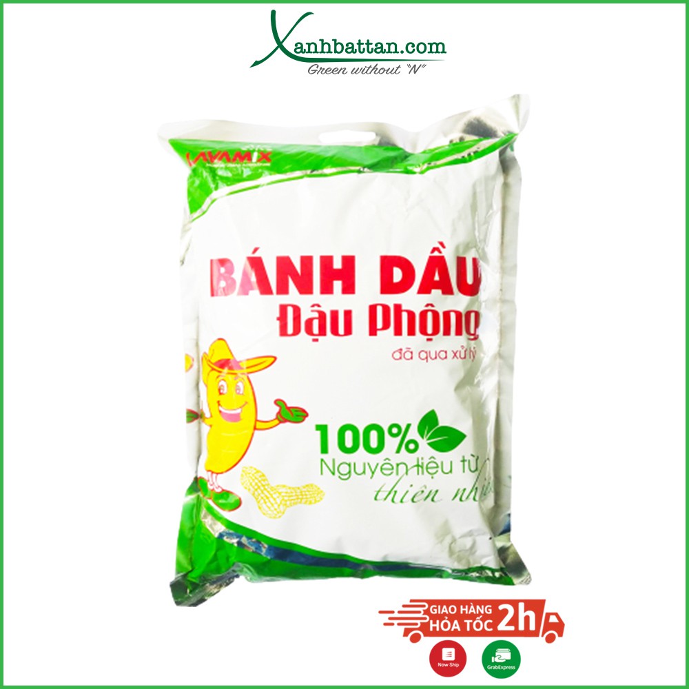 Phân bánh dầu đậu phộng đã qua xử lý dạng bột 1 kg