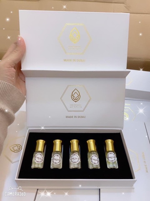 [GIÁ HUỶ DIỆT) Set lăn tinh dầu nước hoa 5 mùi hot hit | BigBuy360 - bigbuy360.vn