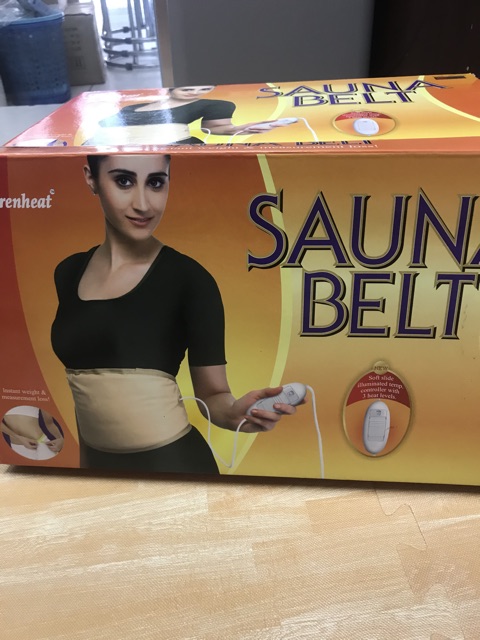 Đai quấn nóng Sauna belt tặng 1 thước dây theo dõi