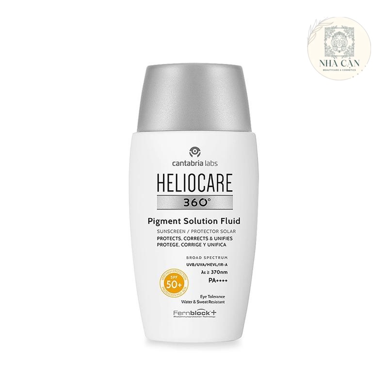 Kem chống nắng Heliocare 360° Pigment Solution Fluid SPF 50+