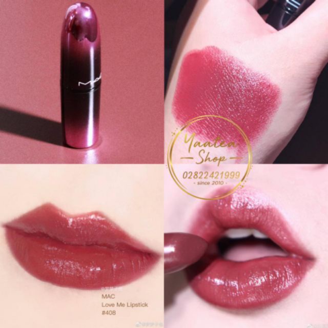 Son M A C 408 Bated Breath Shopee Việt Nam