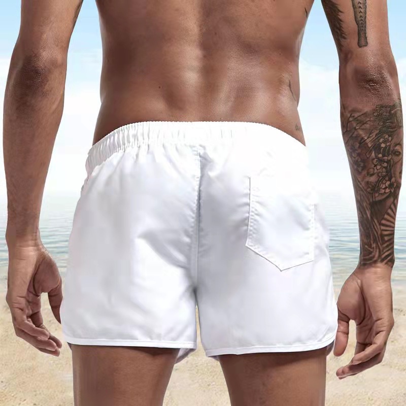 [GYMen]  Quần Bơi nam Short Thể Thao Đi Biển Dáng Rộng Thoáng Khí Nhanh Khô Thời Trang Mùa Hè Cho Nam nam lửng  họa tiết
