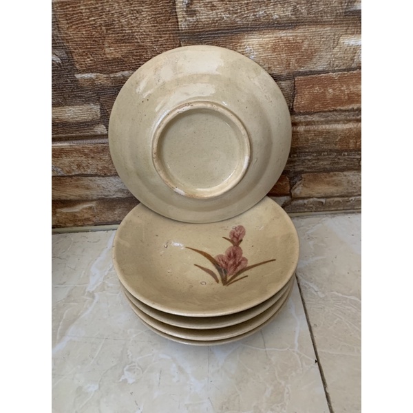 Sét 2 dĩa kem 15 cm