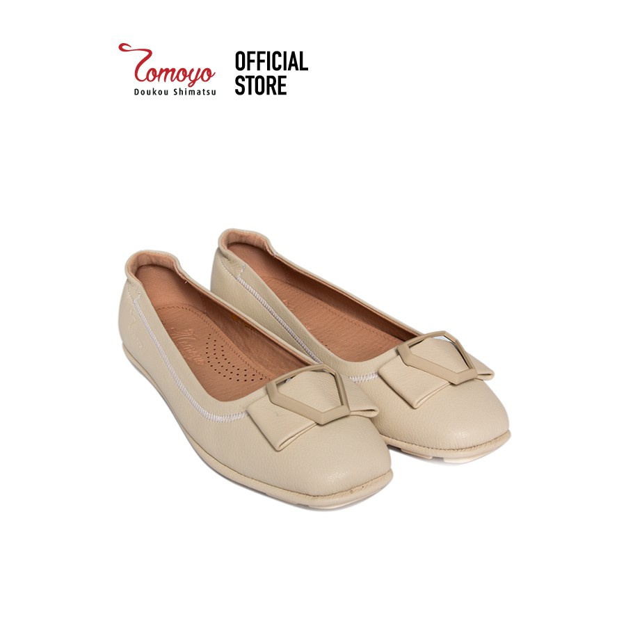 Giày Búp Bê Nữ TOMOYO Da Microfiber "BỀN & NHẸ" TMW22009