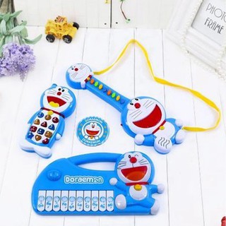 Đồ chơi nhạc doremon 3 món - shop mẹ sói
